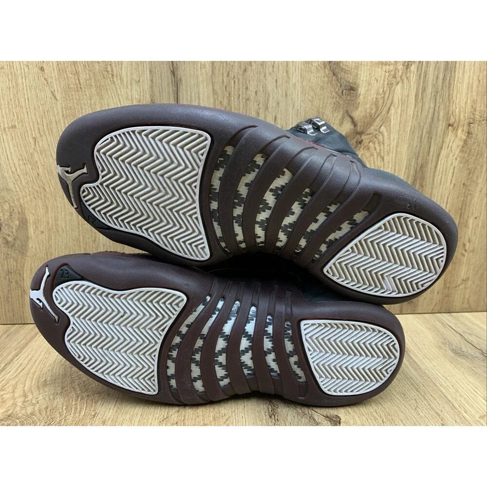 Air Jordan 12 x A Ma Maniere Womens Size 8 Retro SP Black DV6989-001 Mid Shoes - Picture 12 of 13